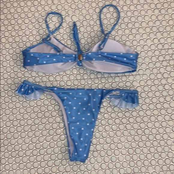 Sky Tie Bikini Set - Picture 4 of 4